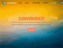 Tablet Screenshot of convergenze.net