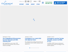 Tablet Screenshot of convergenze.it
